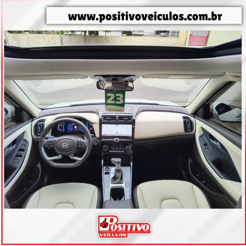 CRETA 2.0 ULTIMATE 16V FLEX 4P AUTOMÁTICO - 2023 - CAXIAS DO SUL