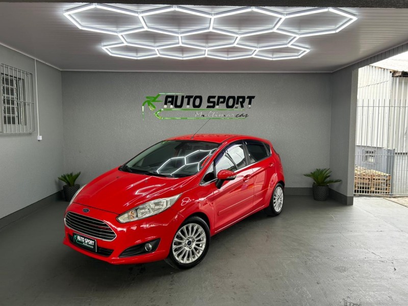 fiesta 1.6 titanium hatch 16v flex 4p automatico 2014 caxias do sul