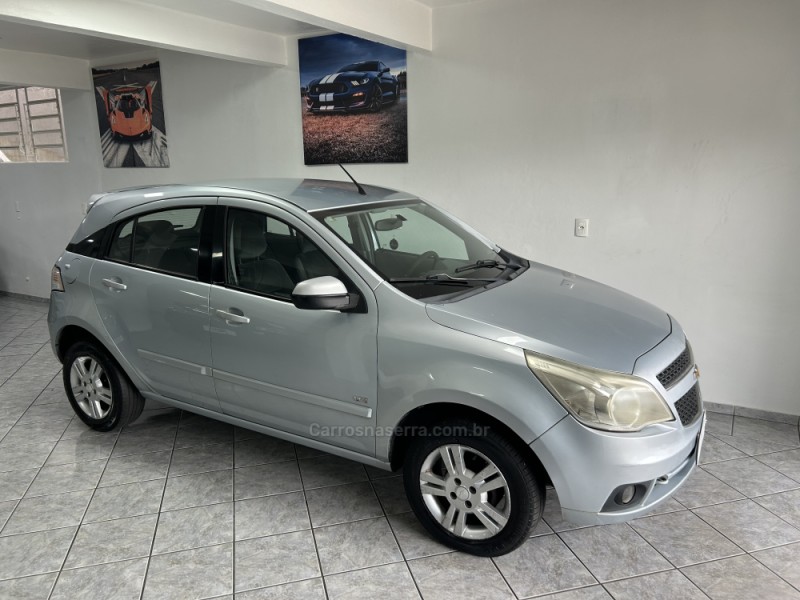 AGILE 1.4 MPFI LTZ 8V FLEX 4P MANUAL - 2011 - NOVA PRATA