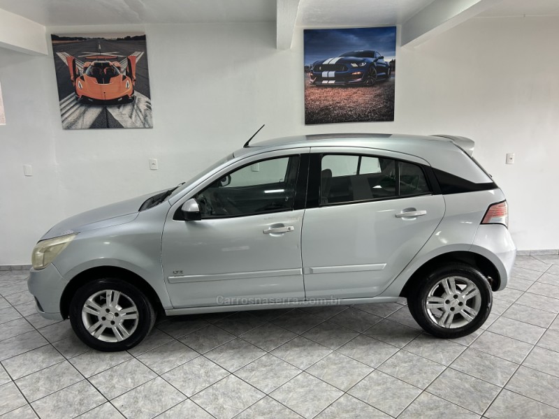 AGILE 1.4 MPFI LTZ 8V FLEX 4P MANUAL - 2011 - NOVA PRATA