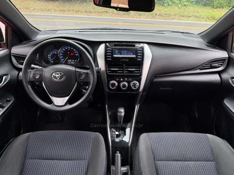 YARIS 1.3 16V FLEX XL MULTIDRIVE16 - 2019 - DOIS IRMãOS