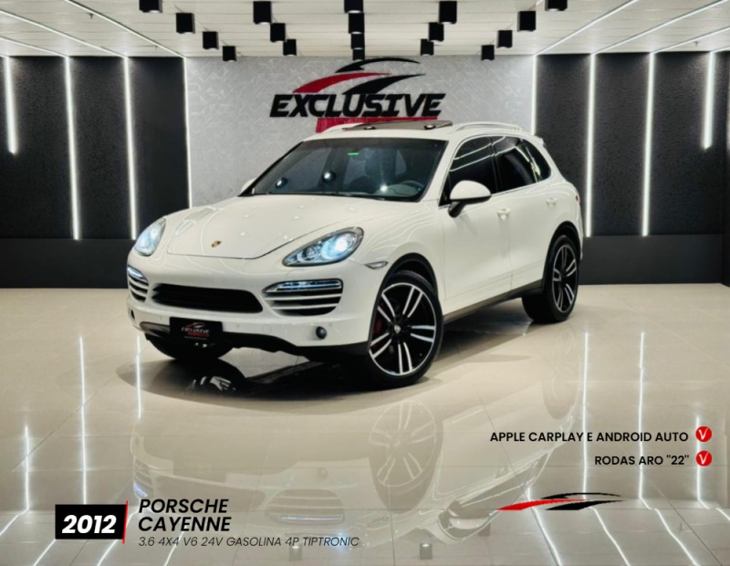 cayenne 3.6 4x4 v6 24v gasolina 4p tiptronic 2012 caxias do sul