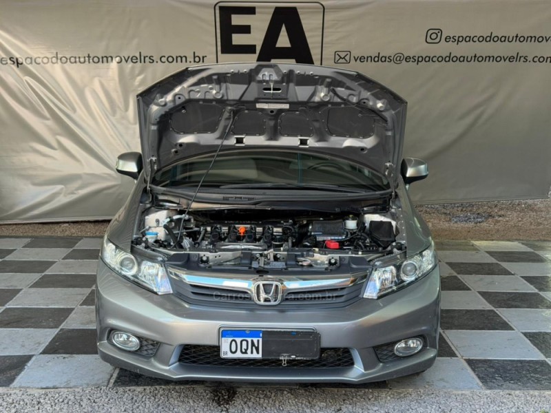 CIVIC 1.8 LXS 16V FLEX 4P AUTOMÁTICO - 2014 - NOVA PRATA