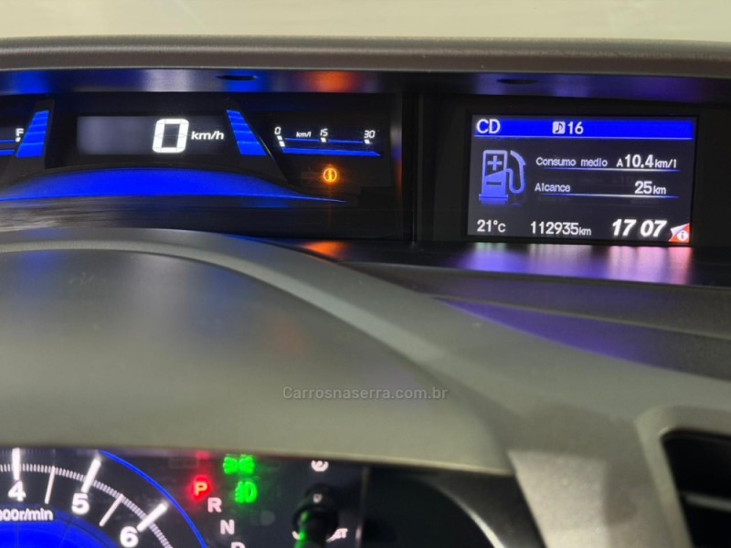 CIVIC 1.8 LXS 16V FLEX 4P AUTOMÁTICO - 2014 - NOVA PRATA