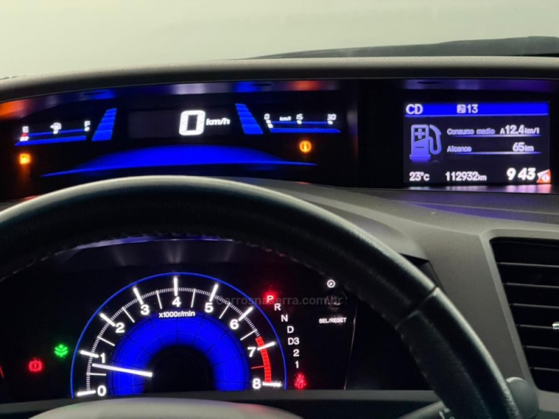 CIVIC 1.8 LXS 16V FLEX 4P AUTOMÁTICO - 2014 - NOVA PRATA
