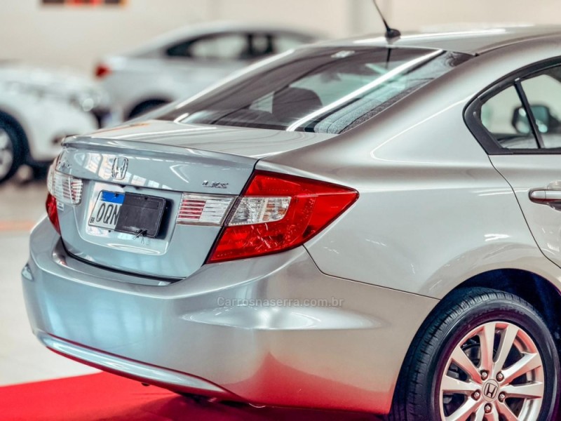 CIVIC 1.8 LXS 16V FLEX 4P AUTOMÁTICO - 2014 - NOVA PRATA