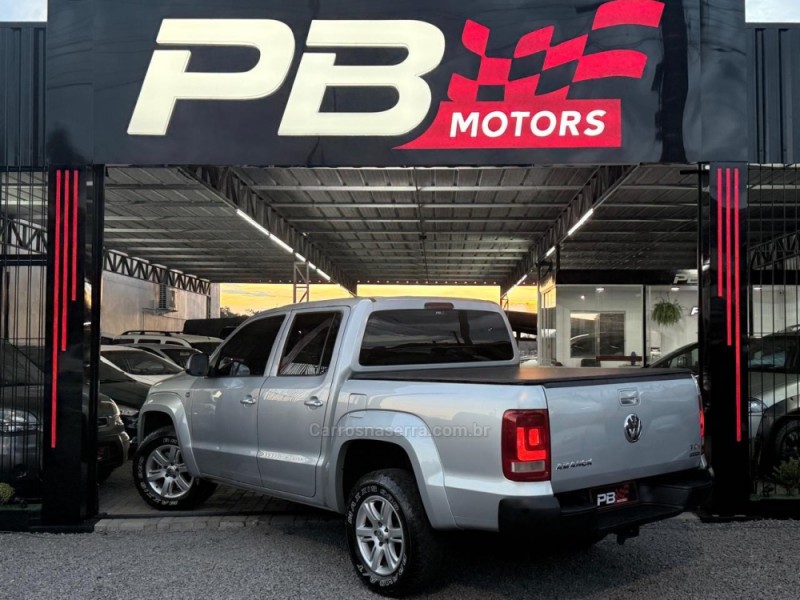 AMAROK 2.0 TRENDLINE 4X4 CD 16V TURBO INTERCOOLER DIESEL 4P AUTOMÁTICO - 2013 - CAXIAS DO SUL