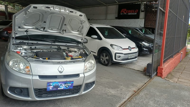 SANDERO 1.0 AUTHENTIQUE 16V FLEX 4P MANUAL - 2012 - CAXIAS DO SUL