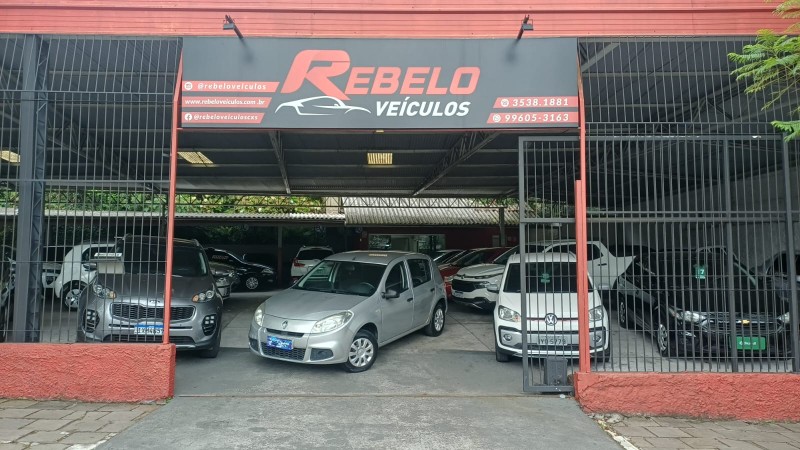 sandero 1.0 authentique 16v flex 4p manual 2012 caxias do sul