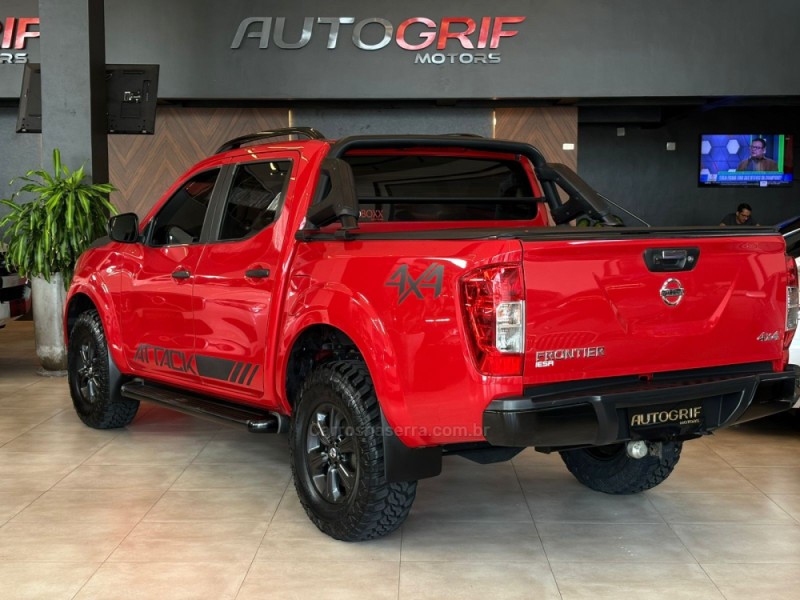 FRONTIER 2.3 ATTACK 4X4 CD BI-TURBO DIESEL 4P AUTOMÁTICO - 2020 - CAMPO BOM