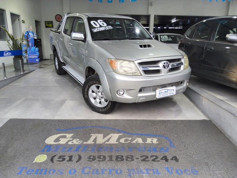 hilux 3.0 sr 4x4 cd 16v turbo intercooler diesel 4p manual 2006 sao sebastiao do cai