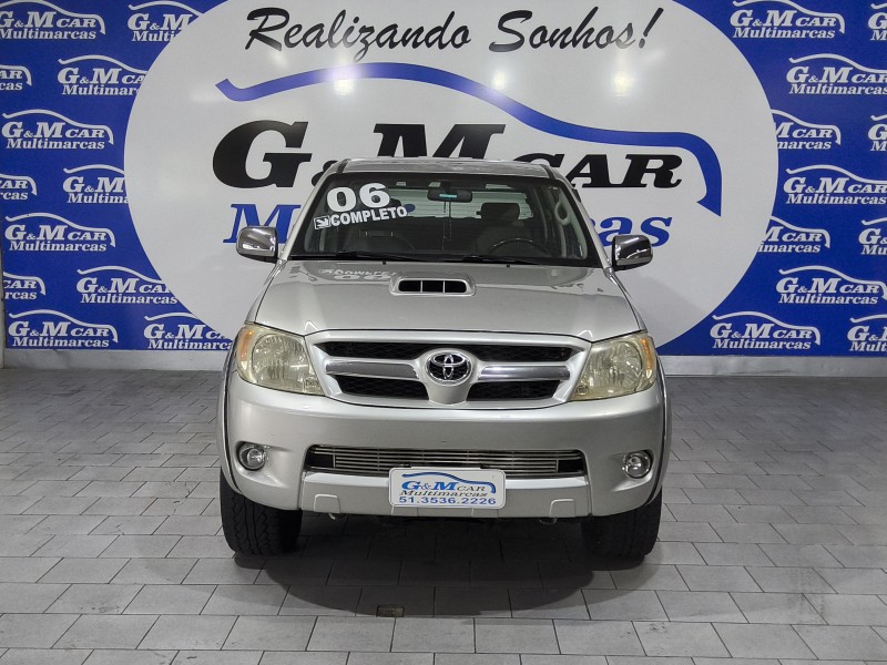 HILUX 3.0 SR 4X4 CD 16V TURBO INTERCOOLER DIESEL 4P MANUAL - 2006 - SãO SEBASTIãO DO CAí