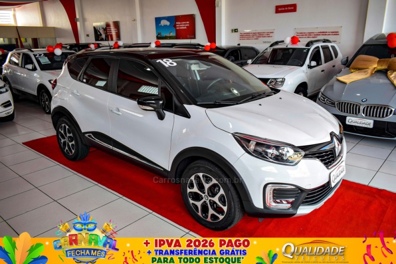 captur 2.0 16v flex intense automatico 2018 santa cruz do sul