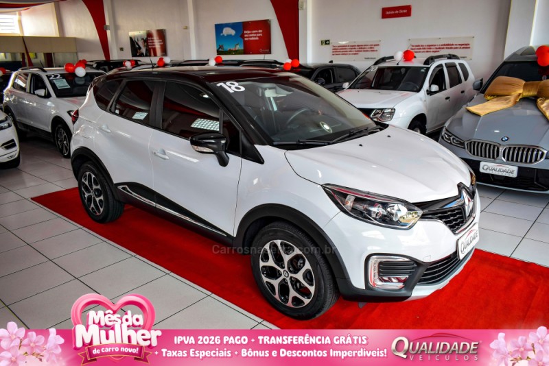 captur 2.0 16v flex intense automatico 2018 santa cruz do sul