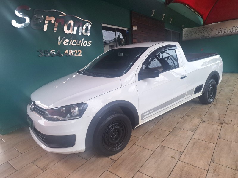 saveiro 1.6 mi trend cs 8v flex 2p manual g.v 2015 dois irmaos