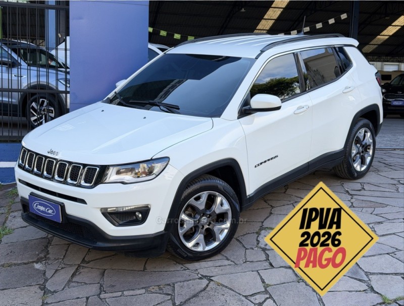 compass 2.0 16v flex longitude automatico 2020 caxias do sul