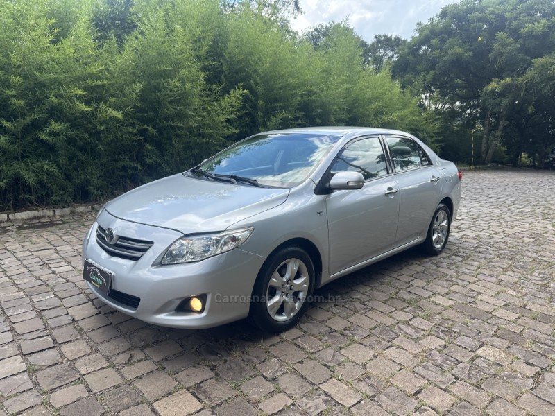corolla 1.8 xei 16v flex 4p automatico 2009 nova prata