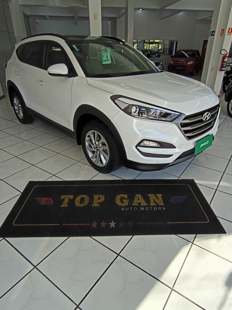 TUCSON 1.6 16V T-GDI GASOLINA GLS ECOSHIFT - 2021 - NOVA PETRóPOLIS
