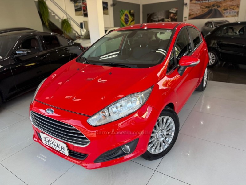 FIESTA 1.6 TITANIUM HATCH 16V FLEX 4P AUTOMÁTICO - 2015 - SãO LEOPOLDO