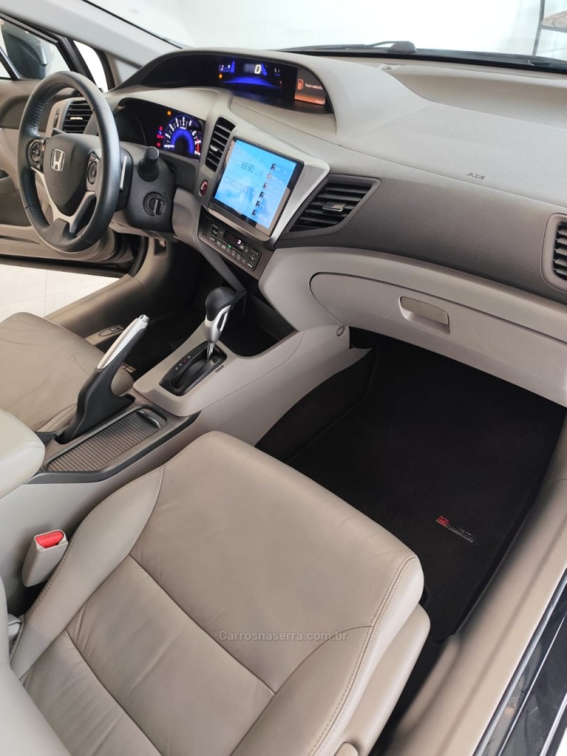 CIVIC 2.0 LX SEDAN 16V FLEX 4P AUTOMÁTICO - 2012 - BENTO GONçALVES