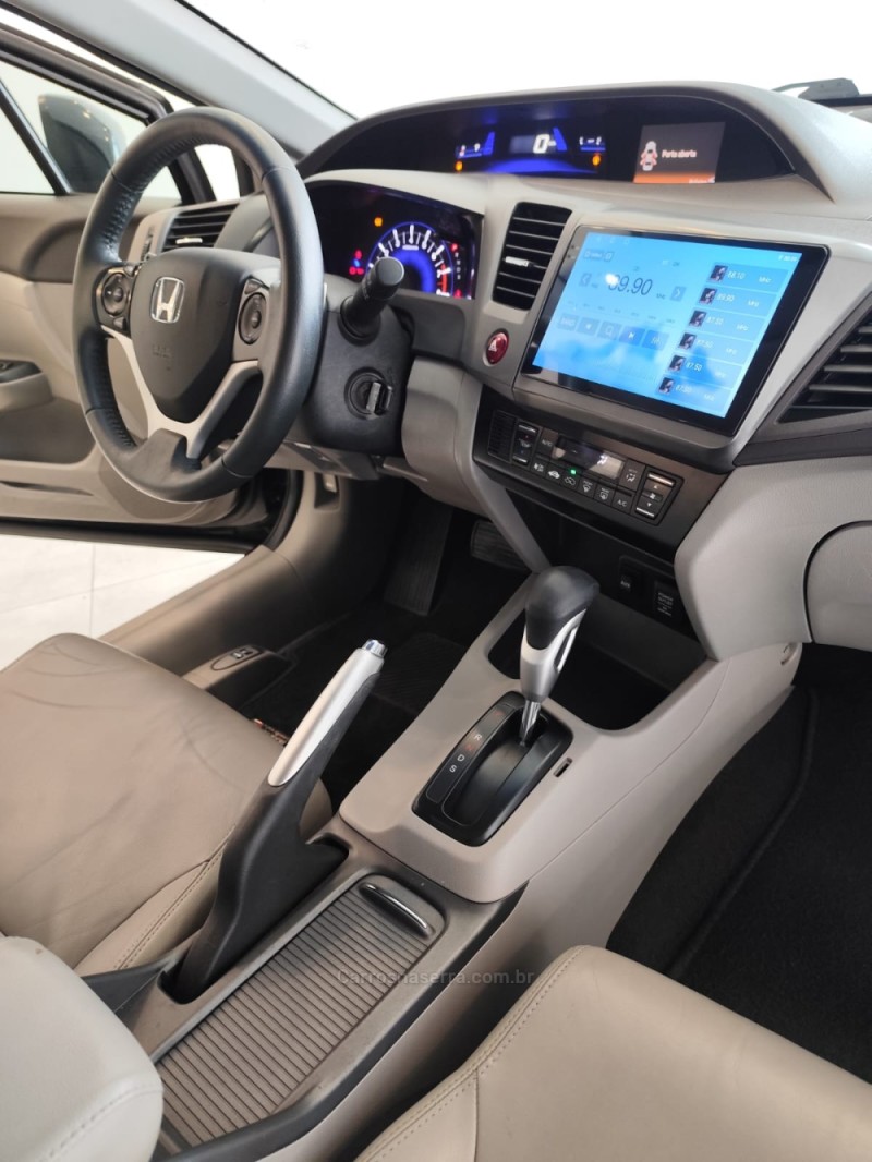 CIVIC 2.0 LX SEDAN 16V FLEX 4P AUTOMÁTICO - 2012 - BENTO GONçALVES