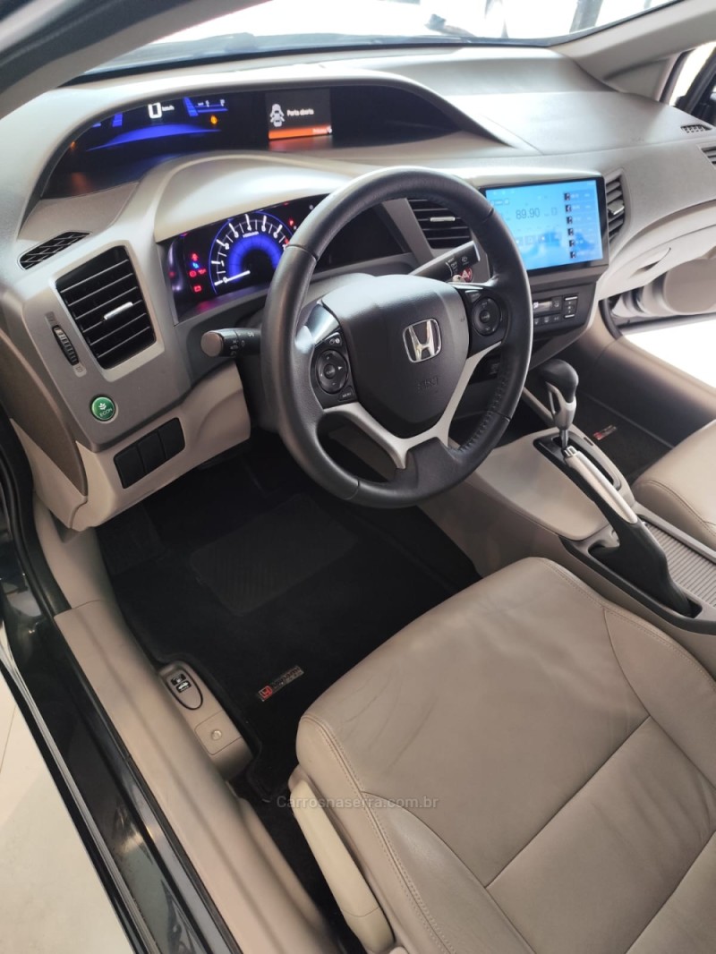 CIVIC 2.0 LX SEDAN 16V FLEX 4P AUTOMÁTICO - 2012 - BENTO GONçALVES