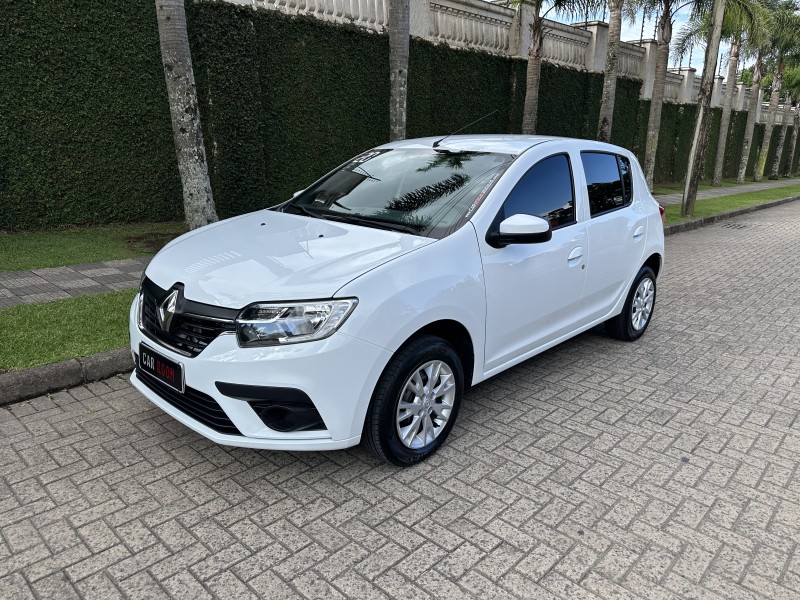 sandero 1.0 zen 12v flex 4p manual 2020 caxias do sul