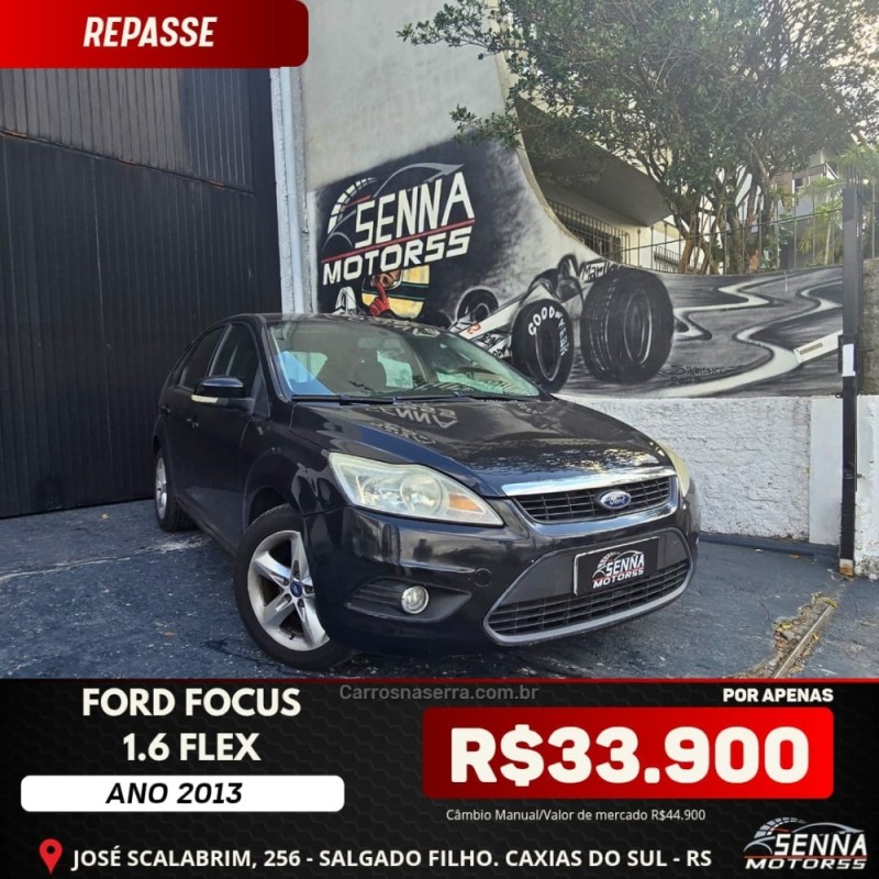 focus 1.6 gl 16v flex 4p manual 2013 caxias do sul