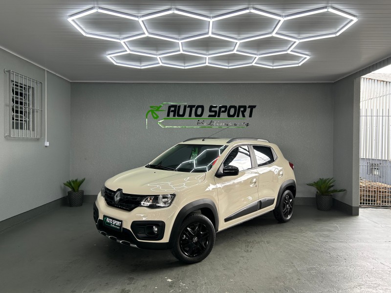 kwid 1.0 12v outsider flex 4p manual 2020 caxias do sul