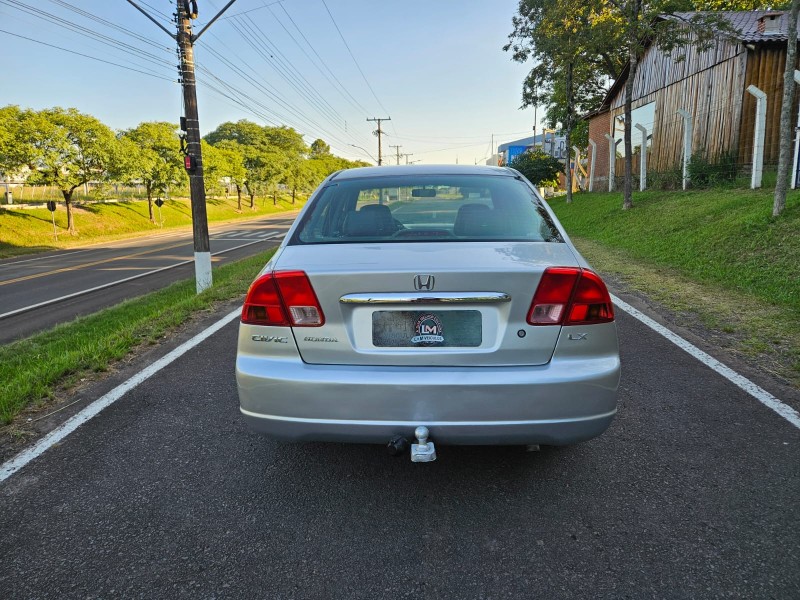 CIVIC 1.7 LX 16V GASOLINA 4P AUTOMÁTICO - 2002 - VENâNCIO AIRES