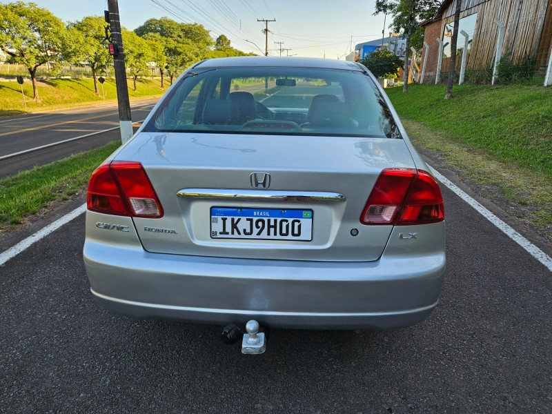 CIVIC 1.7 LX 16V GASOLINA 4P AUTOMÁTICO - 2002 - VENâNCIO AIRES