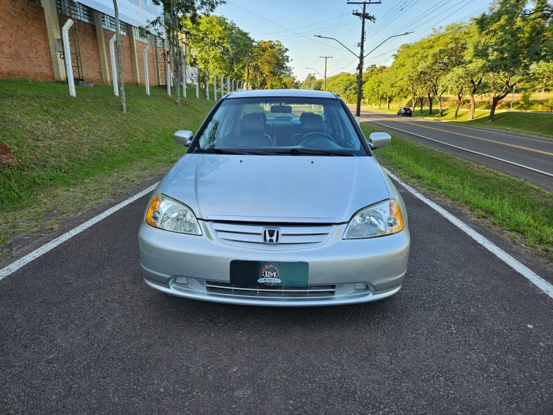 CIVIC 1.7 LX 16V GASOLINA 4P AUTOMÁTICO - 2002 - VENâNCIO AIRES