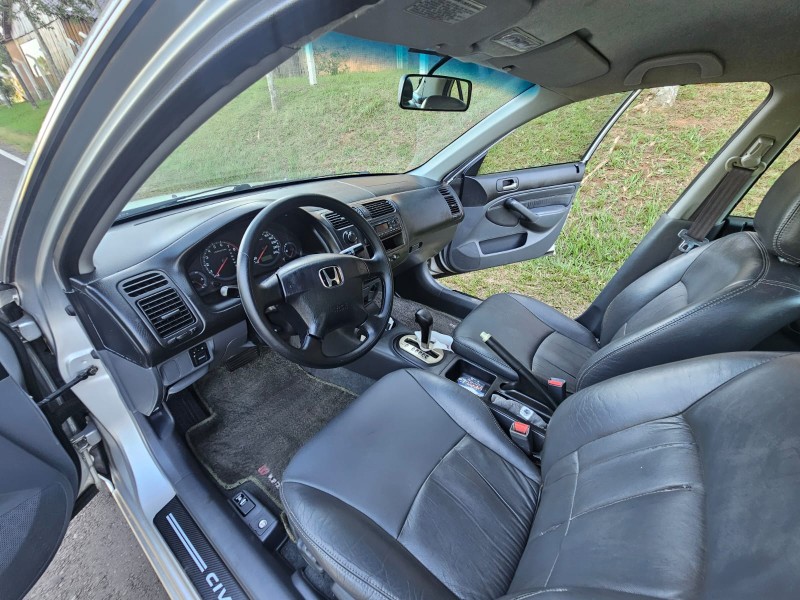 CIVIC 1.7 LX 16V GASOLINA 4P AUTOMÁTICO - 2002 - VENâNCIO AIRES
