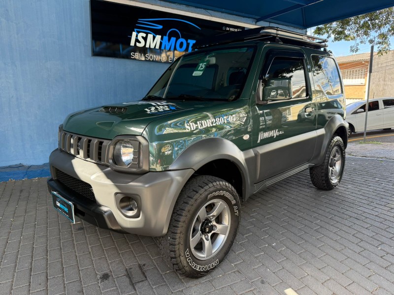 jimny 1.3 4all 4x4 16v gasolina 2p manual 2015 caxias do sul