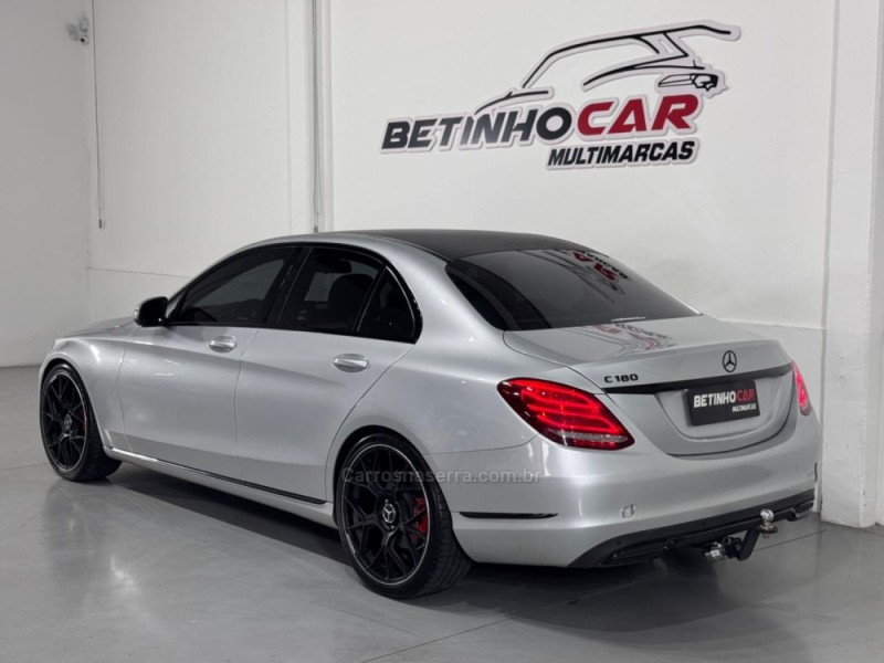 C 180 1.6 CGI CLASSIC 16V TURBO GASOLINA 4P AUTOMÁTICO - 2015 - ESTâNCIA VELHA