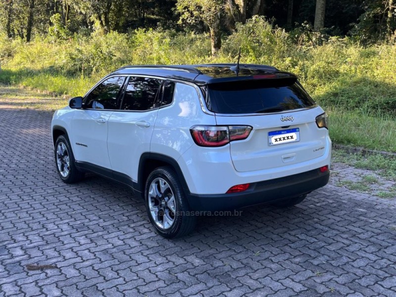 compass 1.3 limited t270 16v turbo flex 4p automatico 2017 nova prata