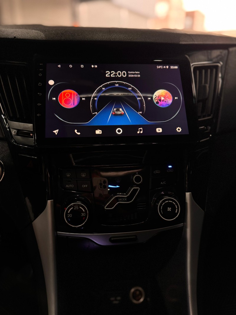 SONATA 2.4 MPFI V4 16V 182CV GASOLINA 4P AUTOMÁTICO - 2012 - FELIZ