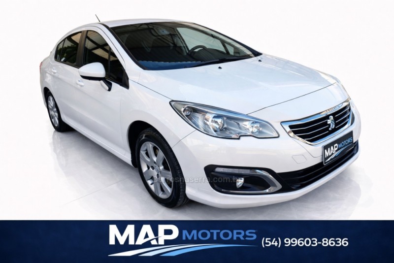 408 1.6 business 16v turbo flex 4p automatico 2017 caxias do sul