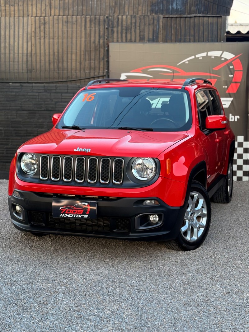 renegade 1.8 16v flex longitude 4p automatico 2016 caxias do sul
