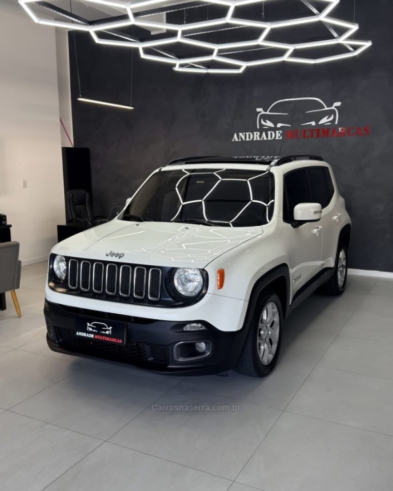 RENEGADE 1.8 16V FLEX LONGITUDE 4P AUTOMÁTICO - 2016 - CAXIAS DO SUL