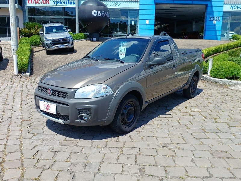 STRADA 1.4 MPI HARD WORKING CS 8V FLEX 2P MANUAL - 2015 - FLORES DA CUNHA