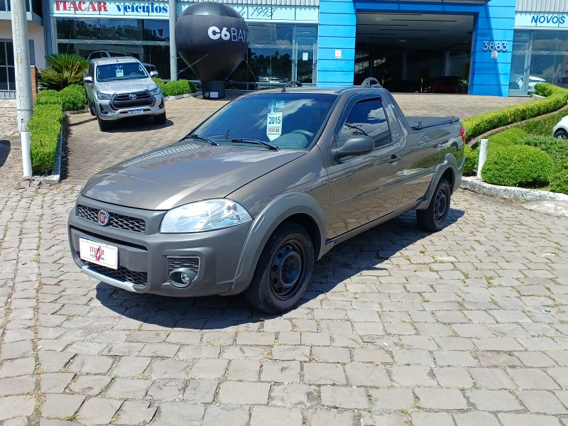 STRADA 1.4 MPI HARD WORKING CS 8V FLEX 2P MANUAL - 2015 - FLORES DA CUNHA