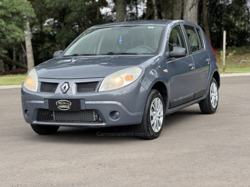 SANDERO 1.6 EXPRESSION 8V FLEX 4P MANUAL - 2010 - GRAMADO