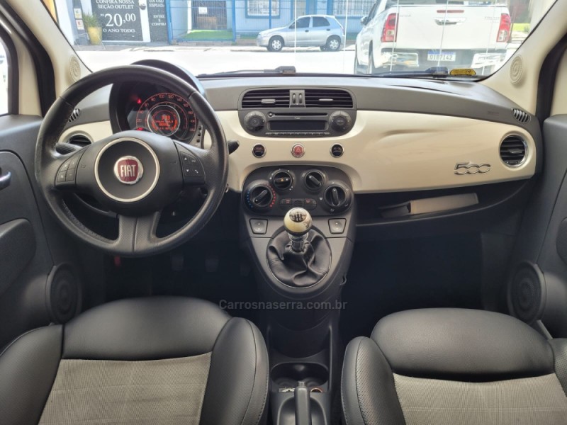 500 1.4 SPORT 16V GASOLINA 2P MANUAL - 2010 - CANELA