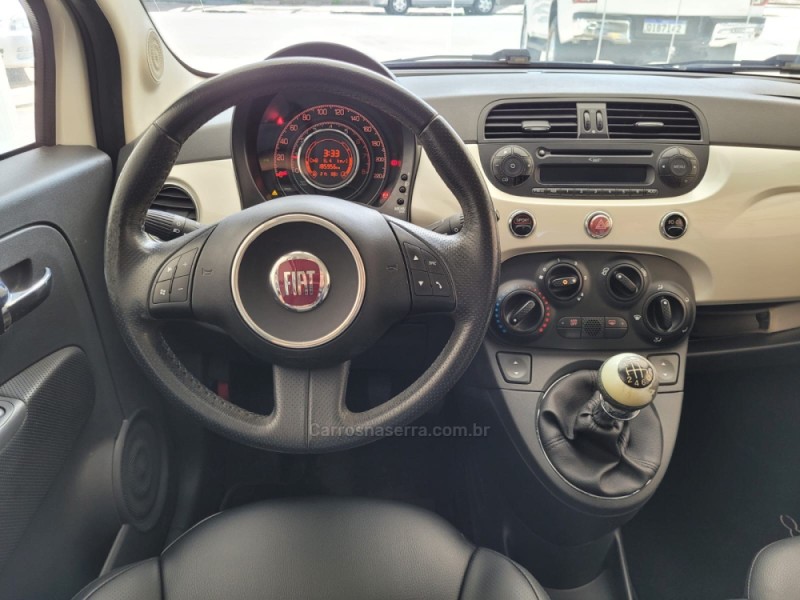 500 1.4 SPORT 16V GASOLINA 2P MANUAL - 2010 - CANELA