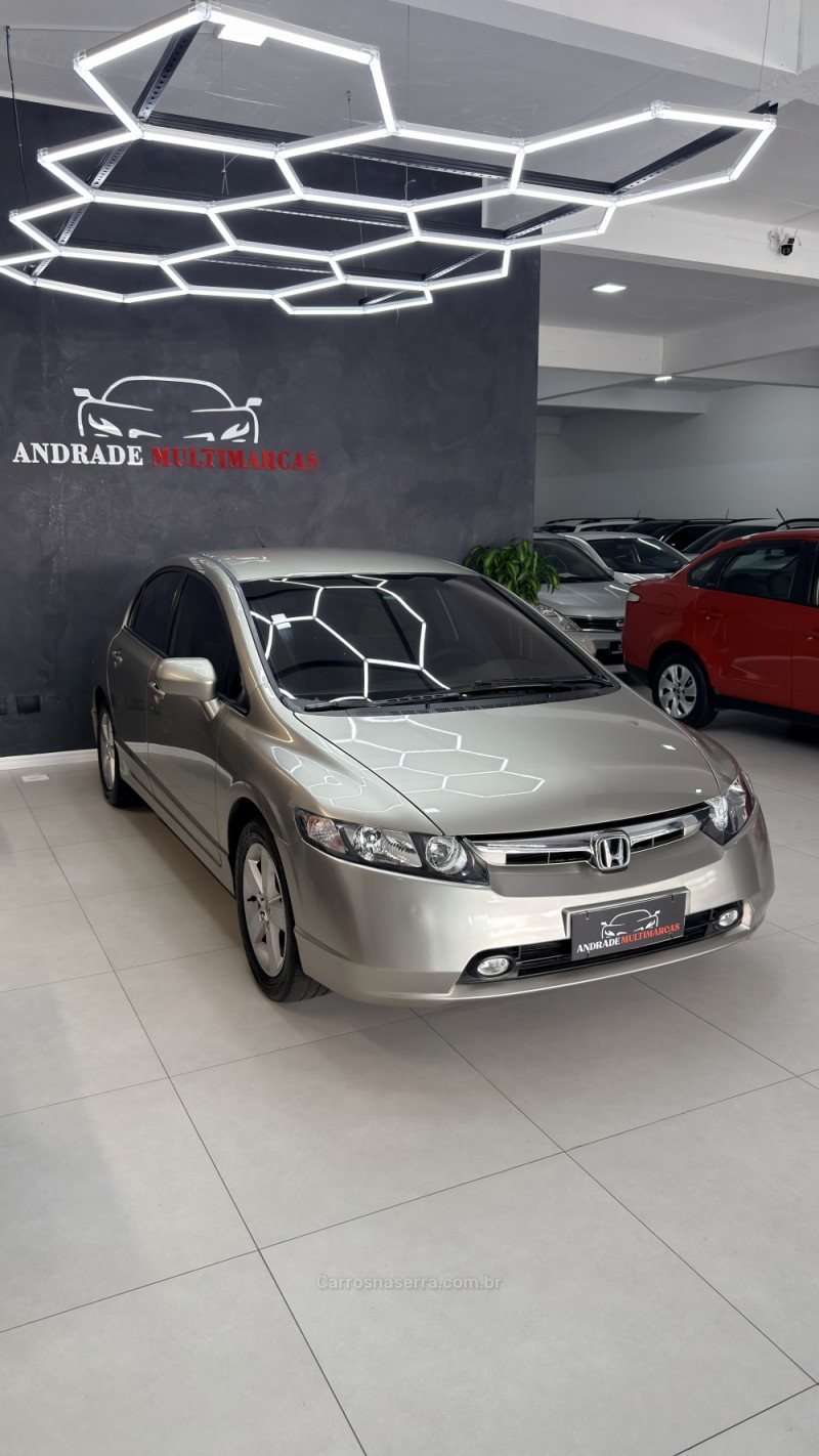 CIVIC 1.8 LXS 16V FLEX 4P AUTOMÁTICO - 2007 - CAXIAS DO SUL