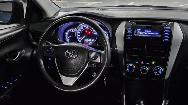 YARIS 1.5 XL SEDAN 16V FLEX 4P AUTOMÁTICO - 2019 - PORTO ALEGRE