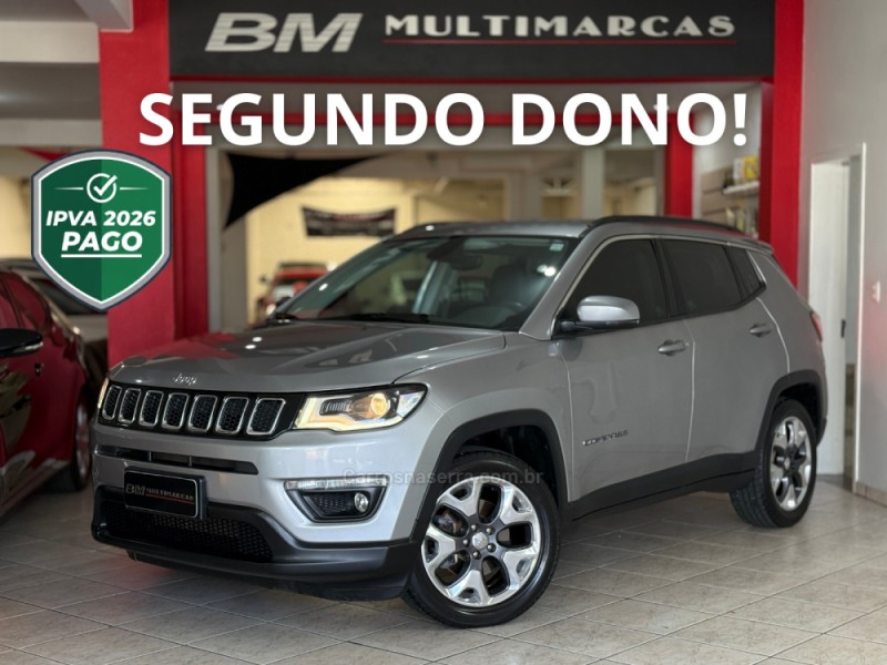 compass 2.0 16v flex longitude automatico 2019 guapore