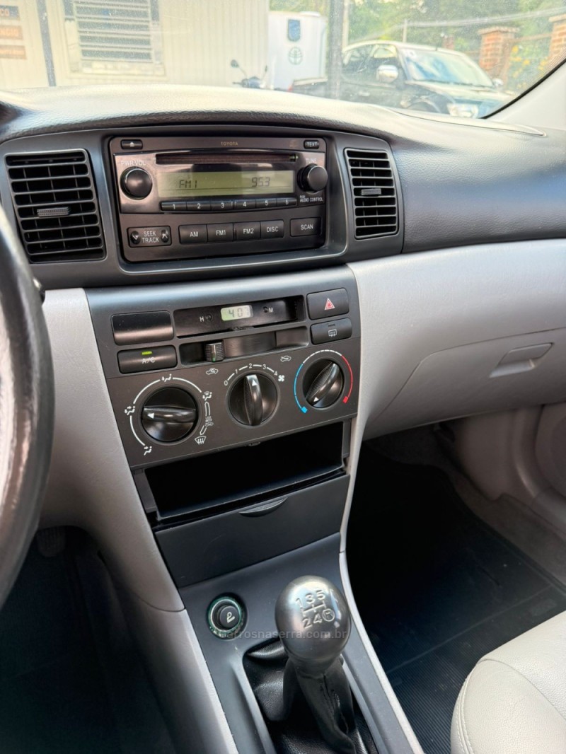 COROLLA 1.8 XEI 16V FLEX 4P MANUAL - 2007 - CANELA