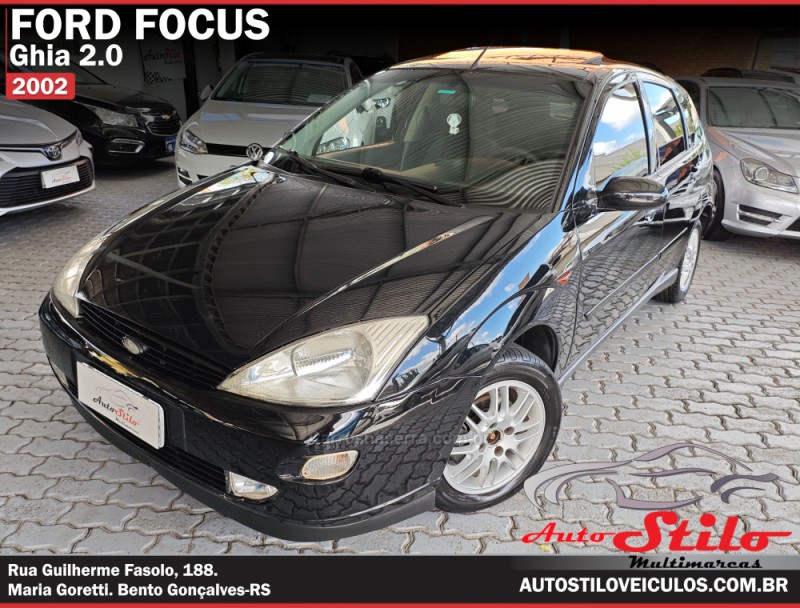 focus 2.0 ghia 16v gasolina 4p manual 2002 bento goncalves